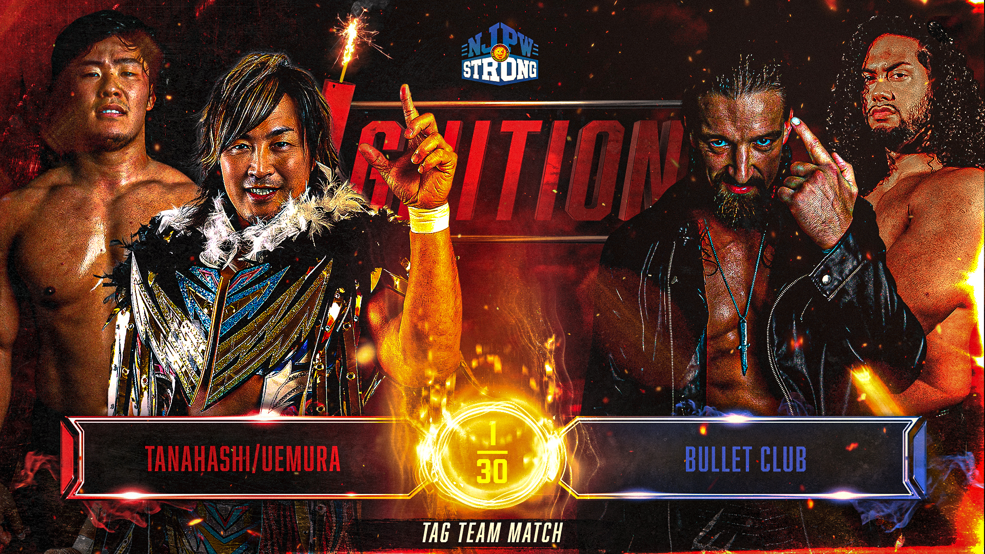 Hiroshi Tanahashi, Jay White set for tag team match at NJPW Strong Ignition
