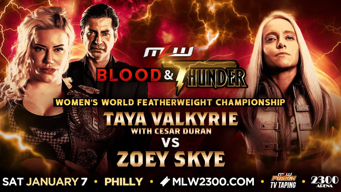 Women’s title match added to MLW Blood & Thunder