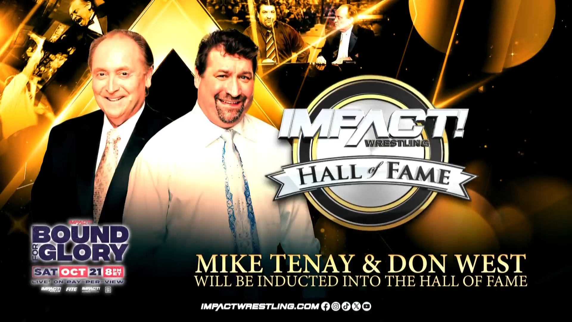 Mike Tenay & Don West to be inducted into Impact Wrestling Hall of Fame