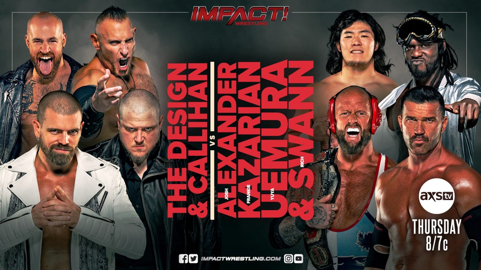 Eight-man tag team match announced for Impact Wrestling