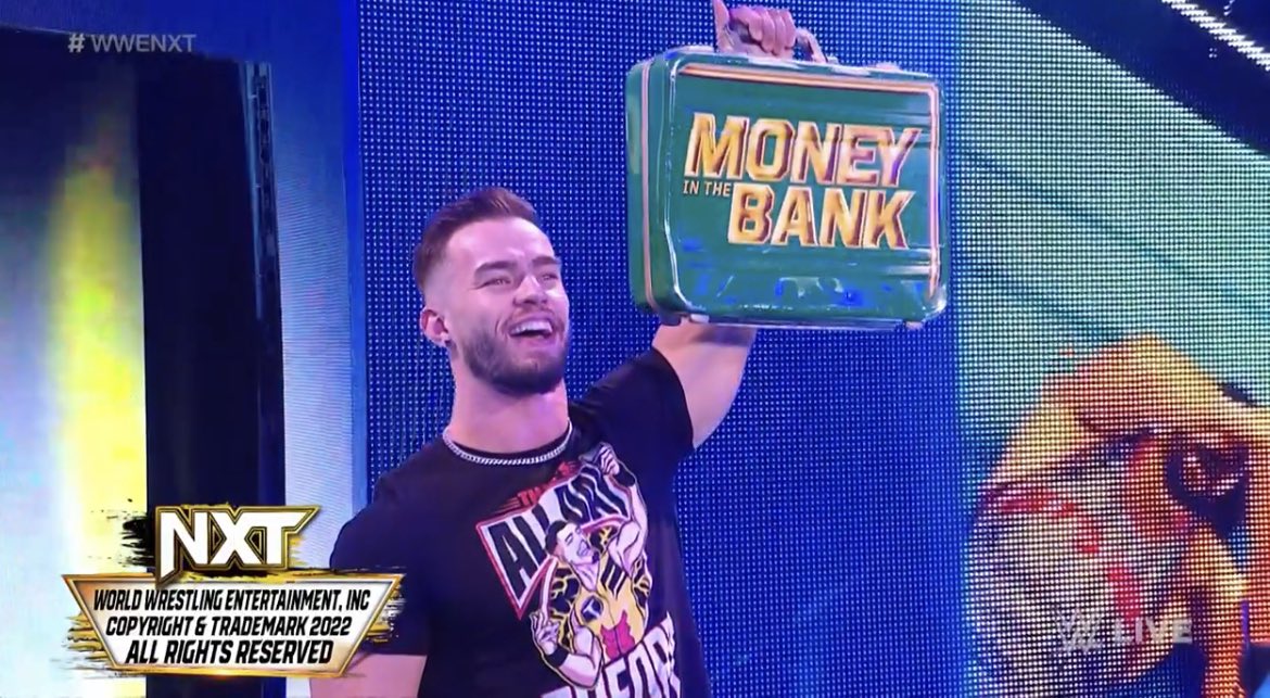 Austin Theory appears on WWE NXT, teases Money in the Bank cash-in