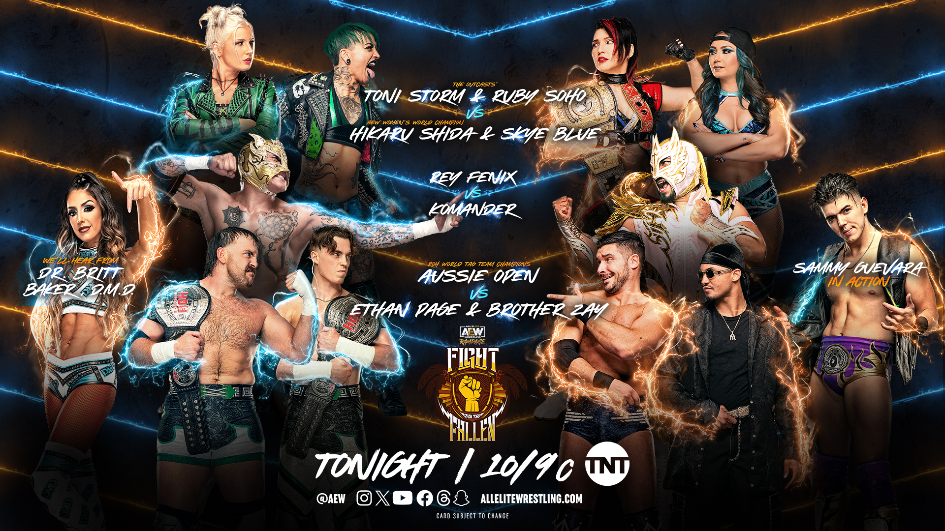 AEW Rampage live results: Rey Fenix vs. Komander