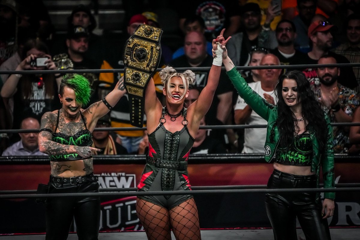 Toni Storm wins AEW Women’s World title at Double or Nothing