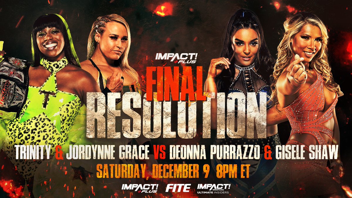 Trinity & Jordynne Grace to team up at Impact Final Resolution