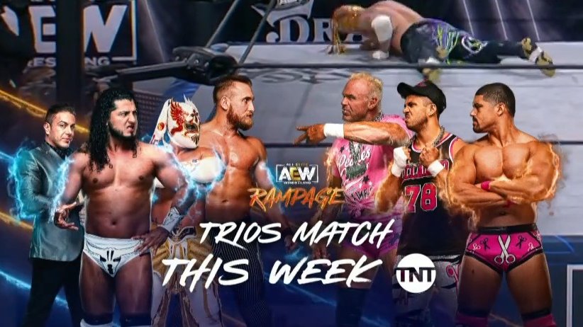 Trios match set for AEW Rampage