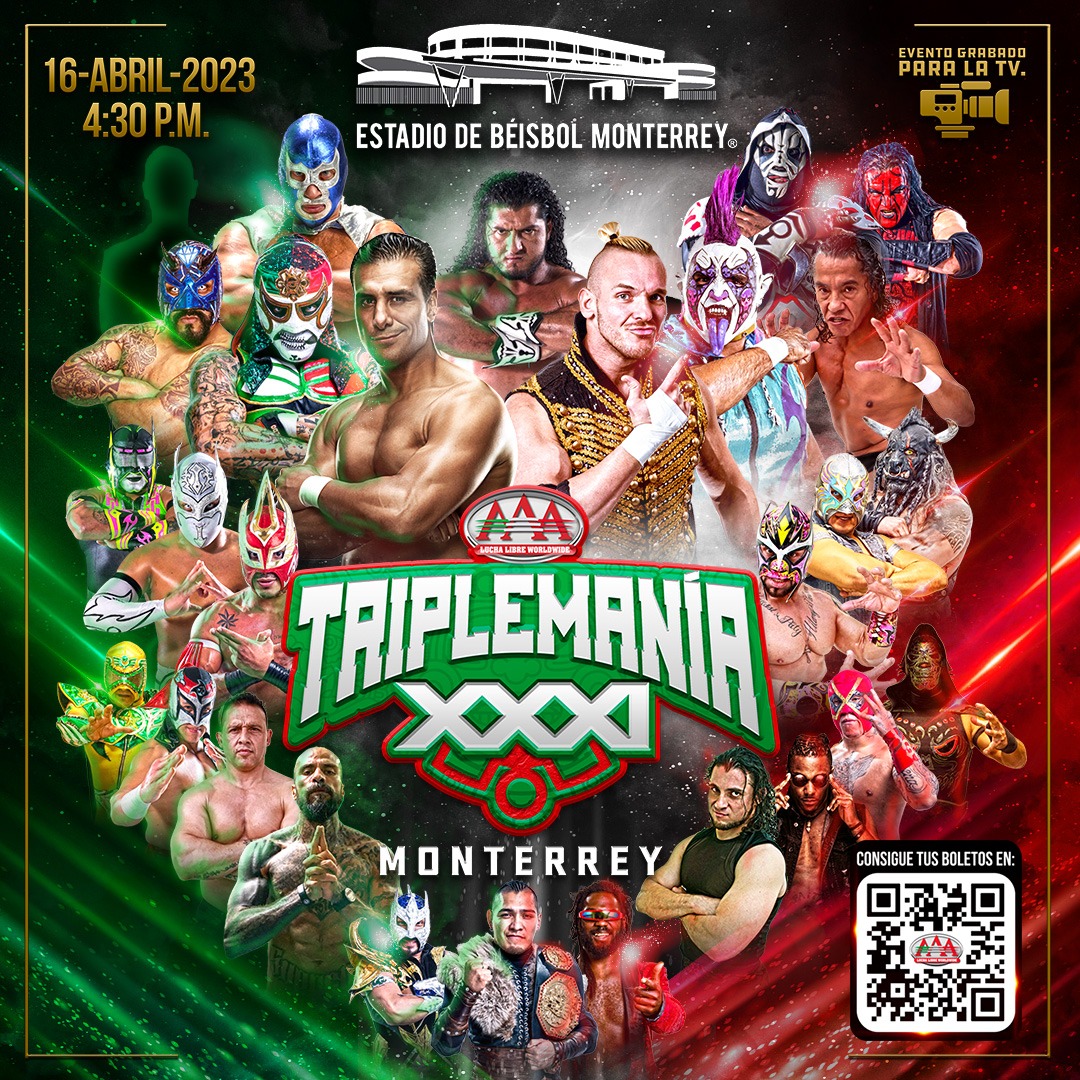 AAA Triplemania Monterrey notes: Guerra de Rivalidades, Argenis loses mask