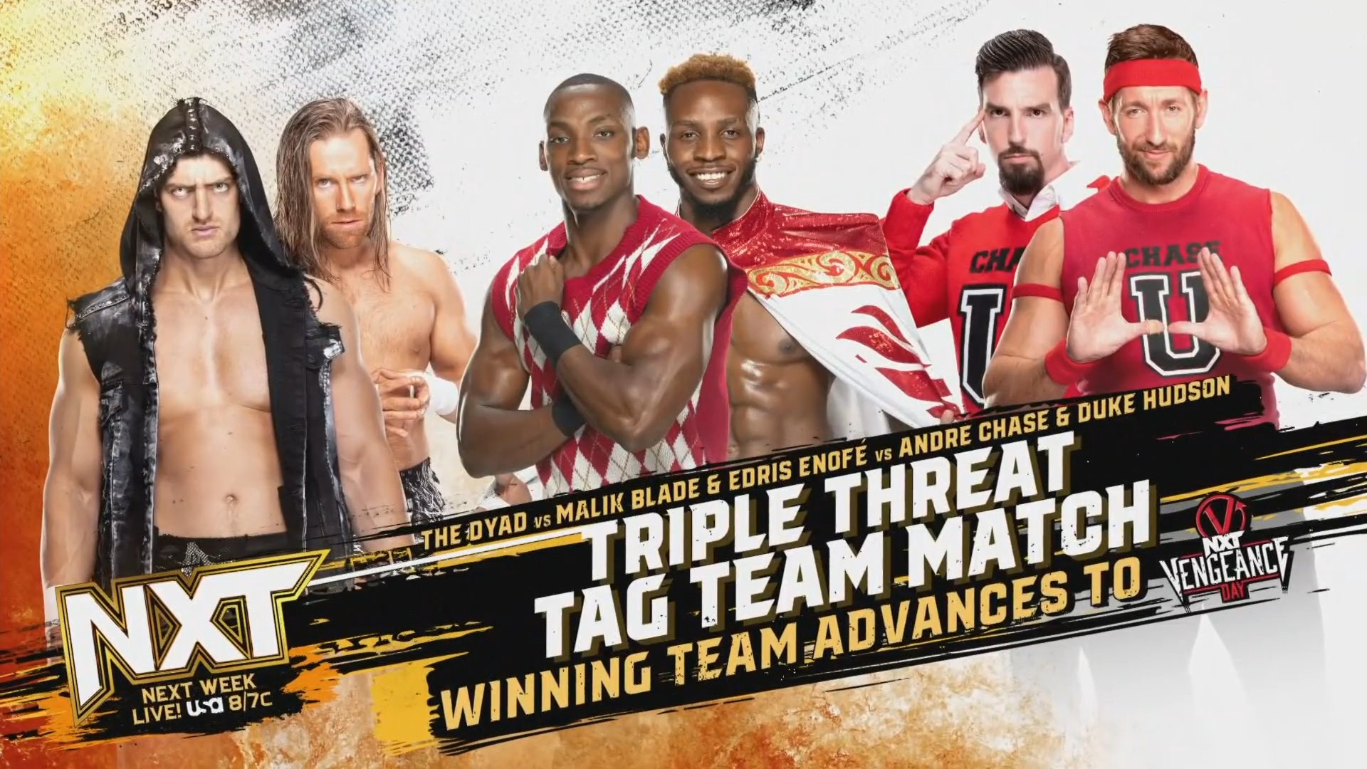 Triple threat tag team match set for next week’s WWE NXT