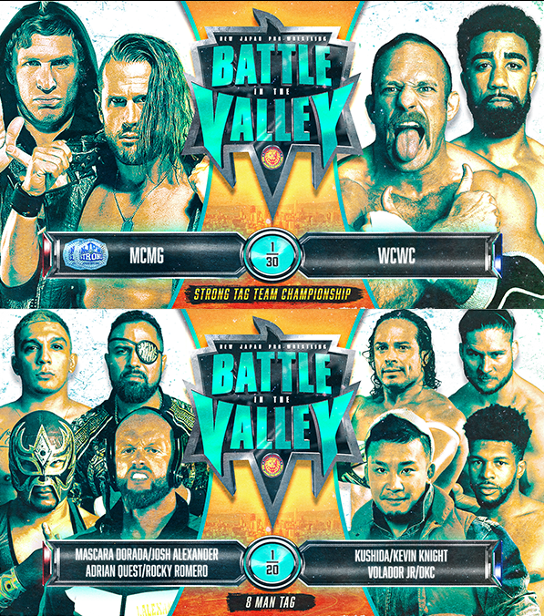Strong Tag Team title match set for NJPW Battle in the Valley