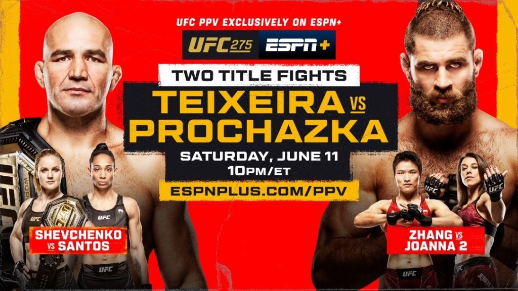 UFC 275 live results: Two title fights, Weili vs. Joanna 2