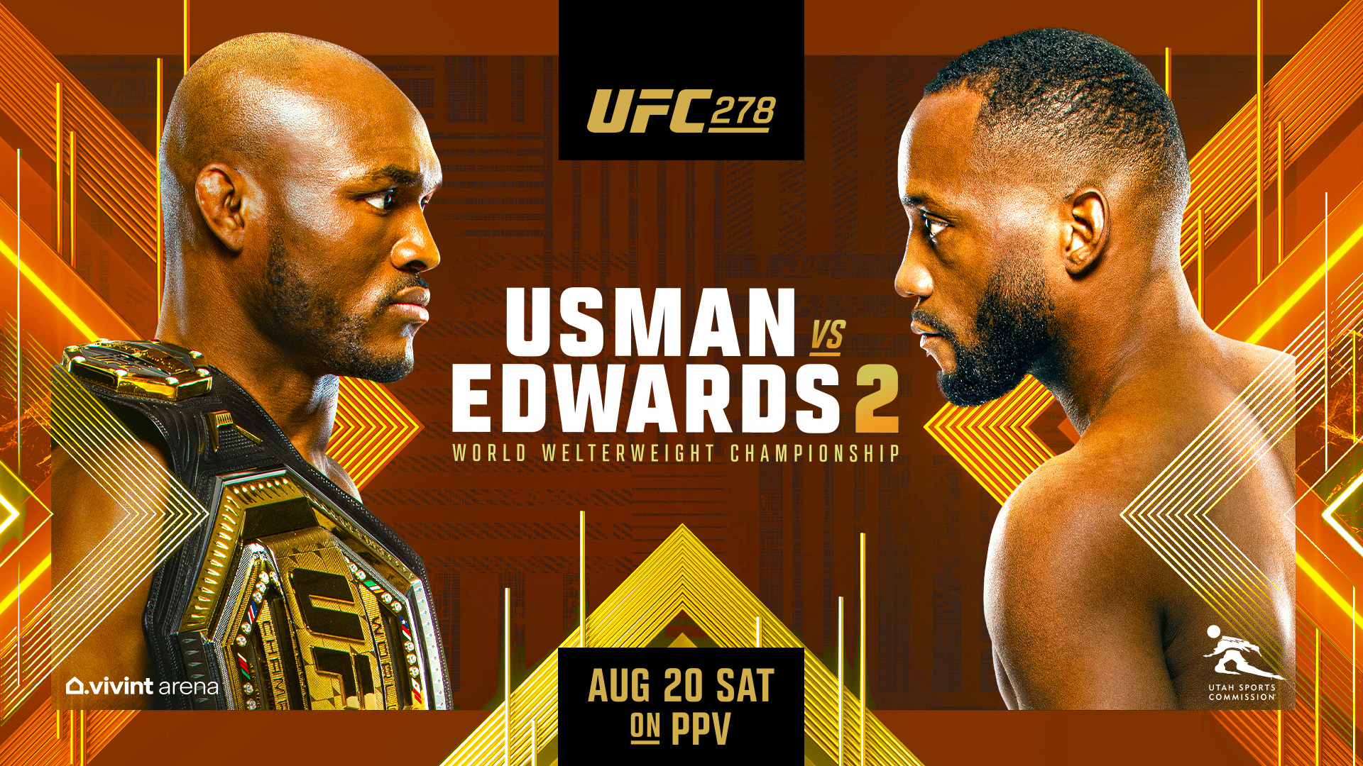 UFC 278 live results: Kamaru Usman vs. Leon Edwards 2