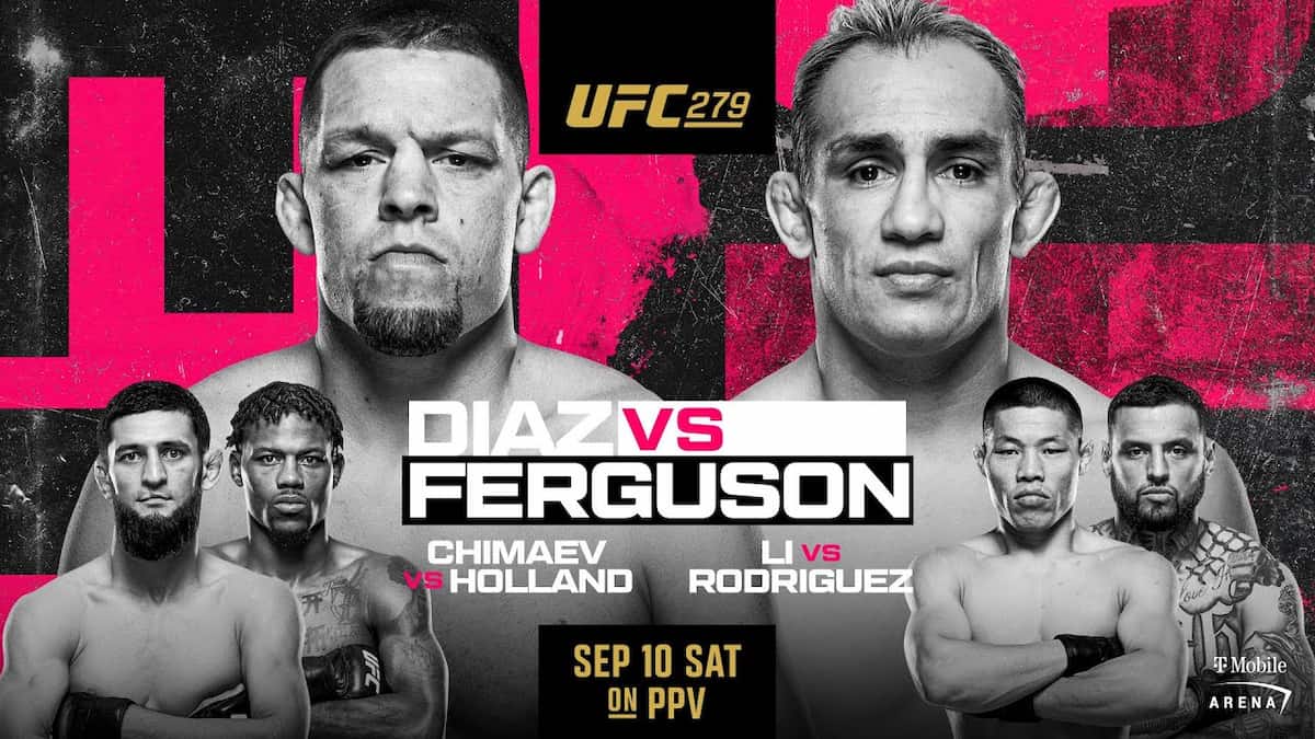 UFC 279 live results: Nate Diaz vs. Tony Ferguson