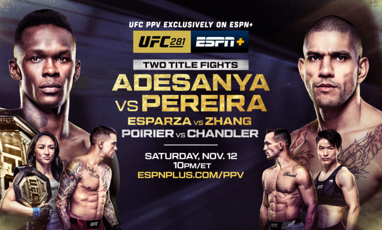 UFC 281 live results: Adesanya vs. Pereira, Esparza vs. Weili