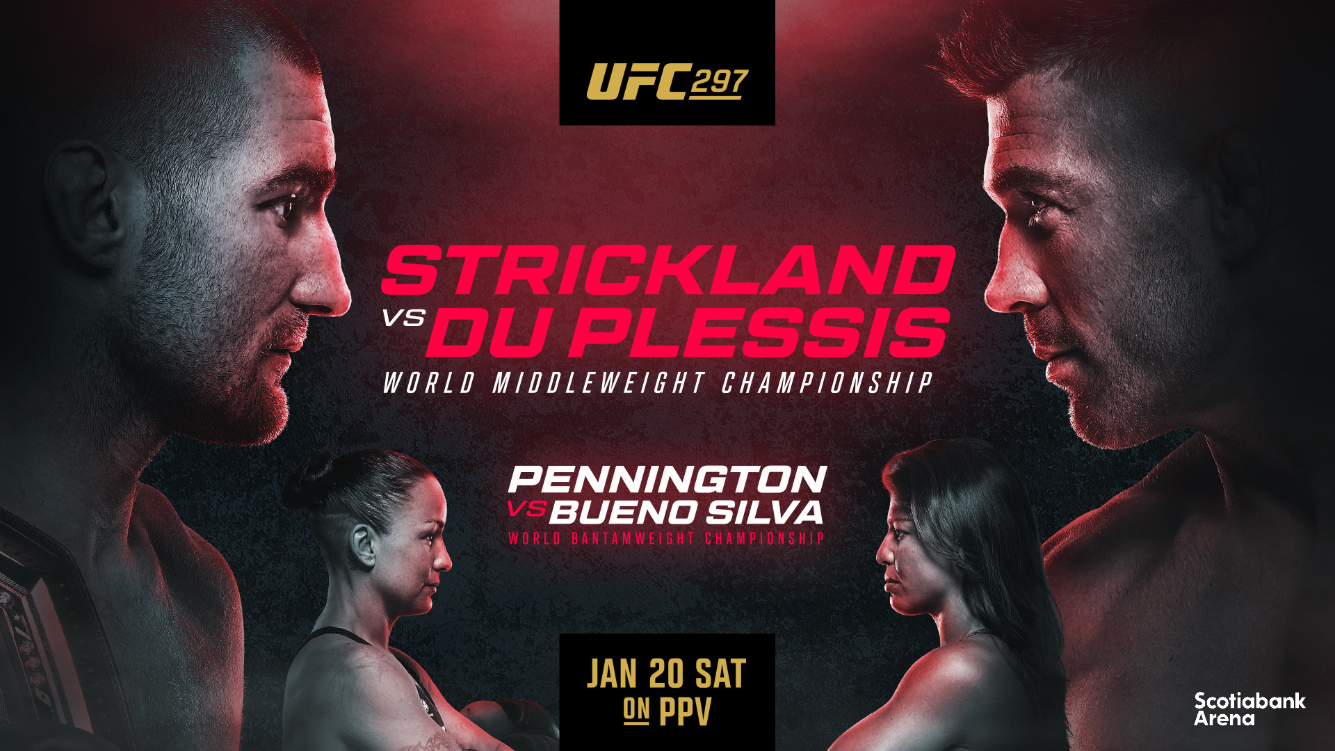 UFC 297 live results: Sean Strickland vs. Dricus Du Plessis