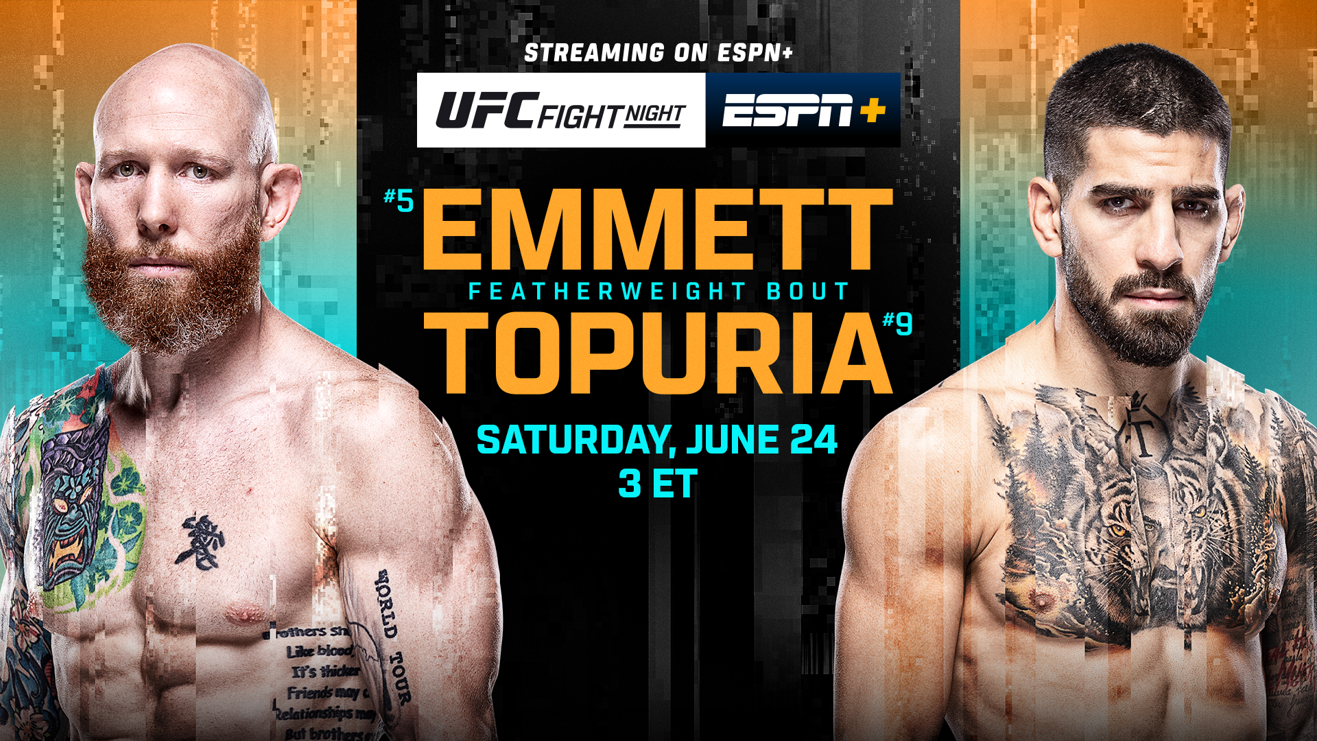UFC on ABC 5 live results: Josh Emmett vs. Ilia Topuria