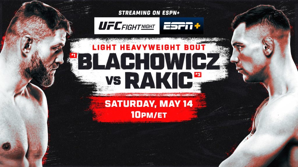 UFC on ESPN 36 live results: Jan Blachowicz vs. Aleksandar Rakic