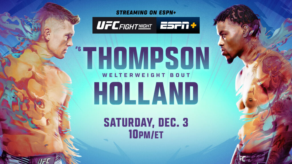 UFC on ESPN 42 live results: Stephen Thompson vs. Kevin Holland