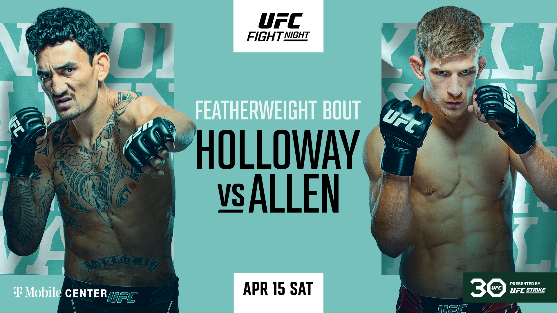 UFC on ESPN 44 live results: Max Holloway vs. Arnold Allen