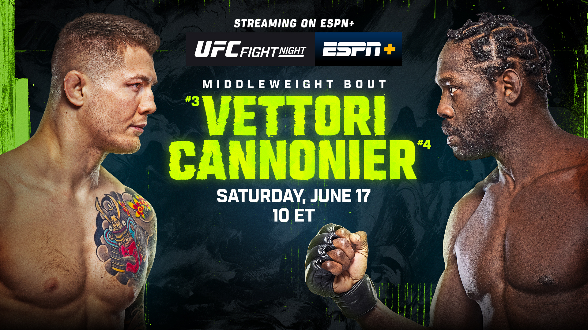 UFC on ESPN 47 live results: Marvin Vettori vs. Jared Cannonier