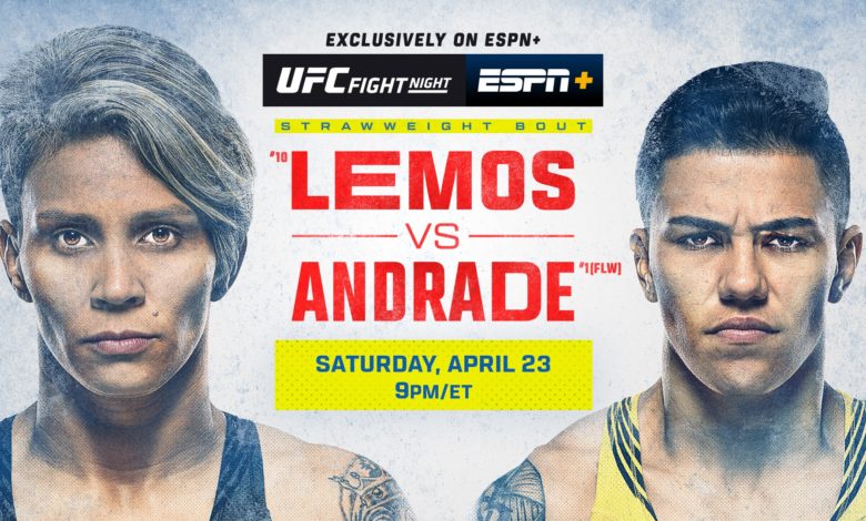 UFC on ESPN+ 63 live results: Amanda Lemos vs. Jessica Andrade