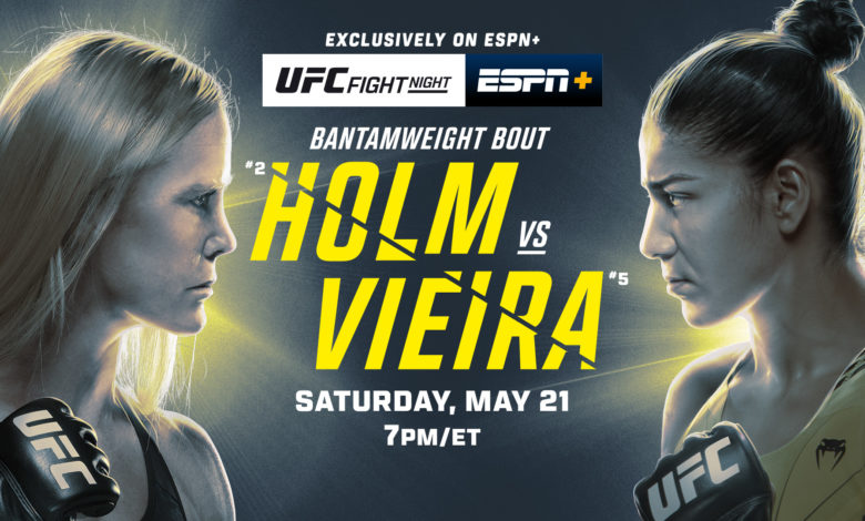 UFC on ESPN+ 64 live results: Holly Holm vs. Ketlen Vieira