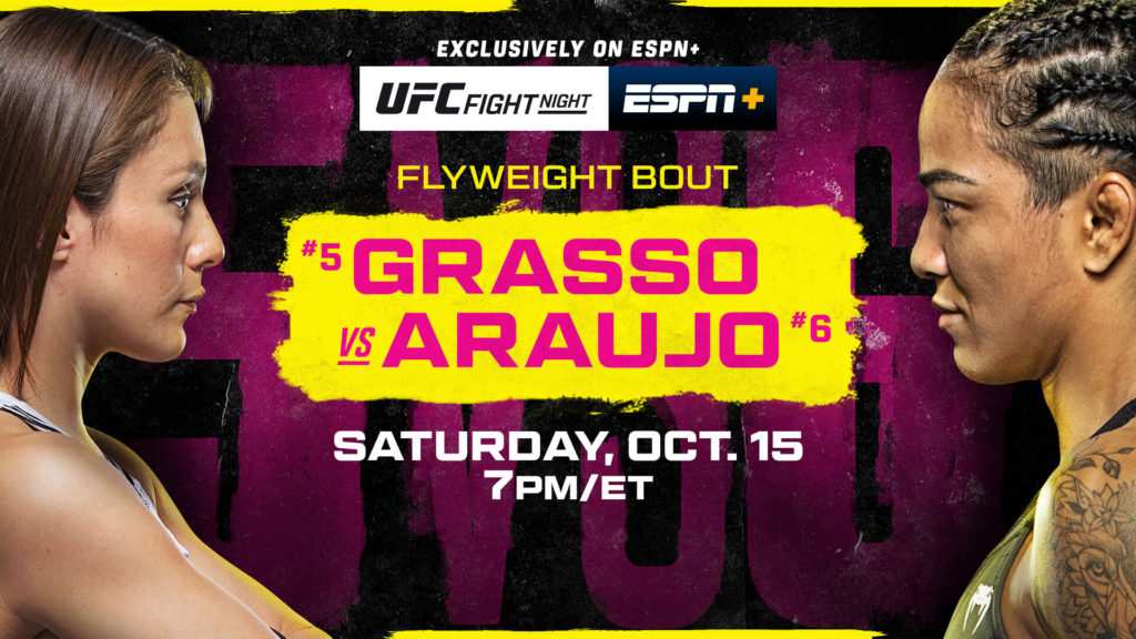 UFC on ESPN+ 70 live results: Alexa Grasso vs. Viviane Araujo
