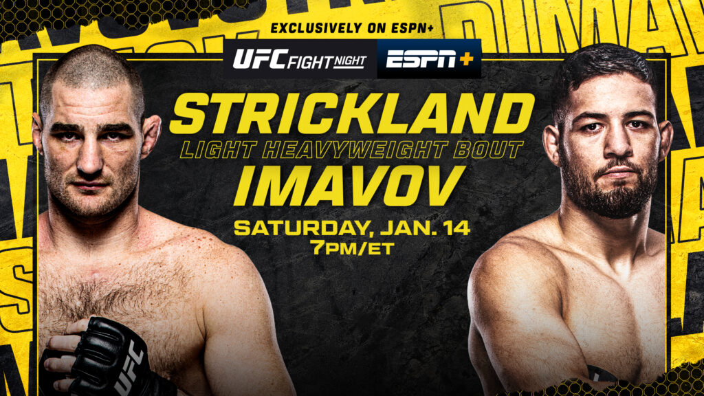 UFC on ESPN+ 75 live results: Sean Strickland vs. Nassourdine Imavov