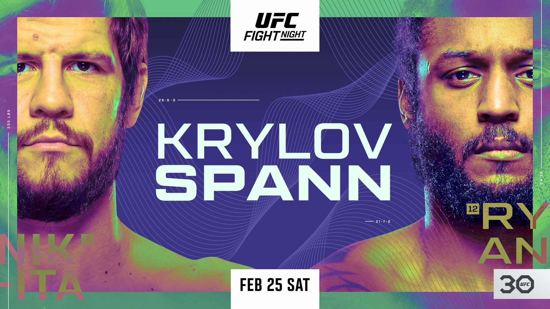 UFC on ESPN+ 78 live results: Nikita Krylov vs. Ryan Spann