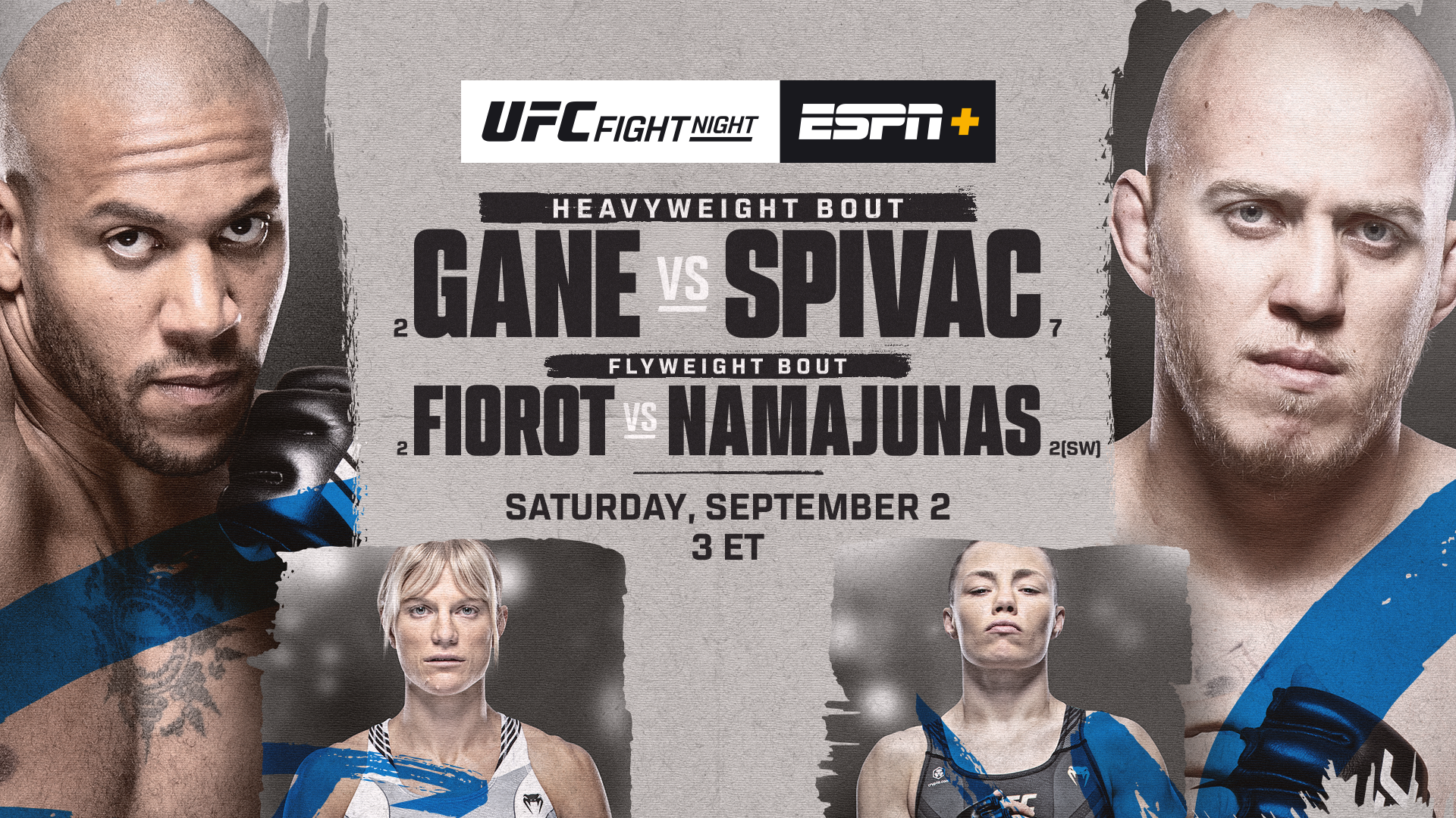 UFC on ESPN+ 84 live results: Ciryl Gane vs. Serghei Spivac