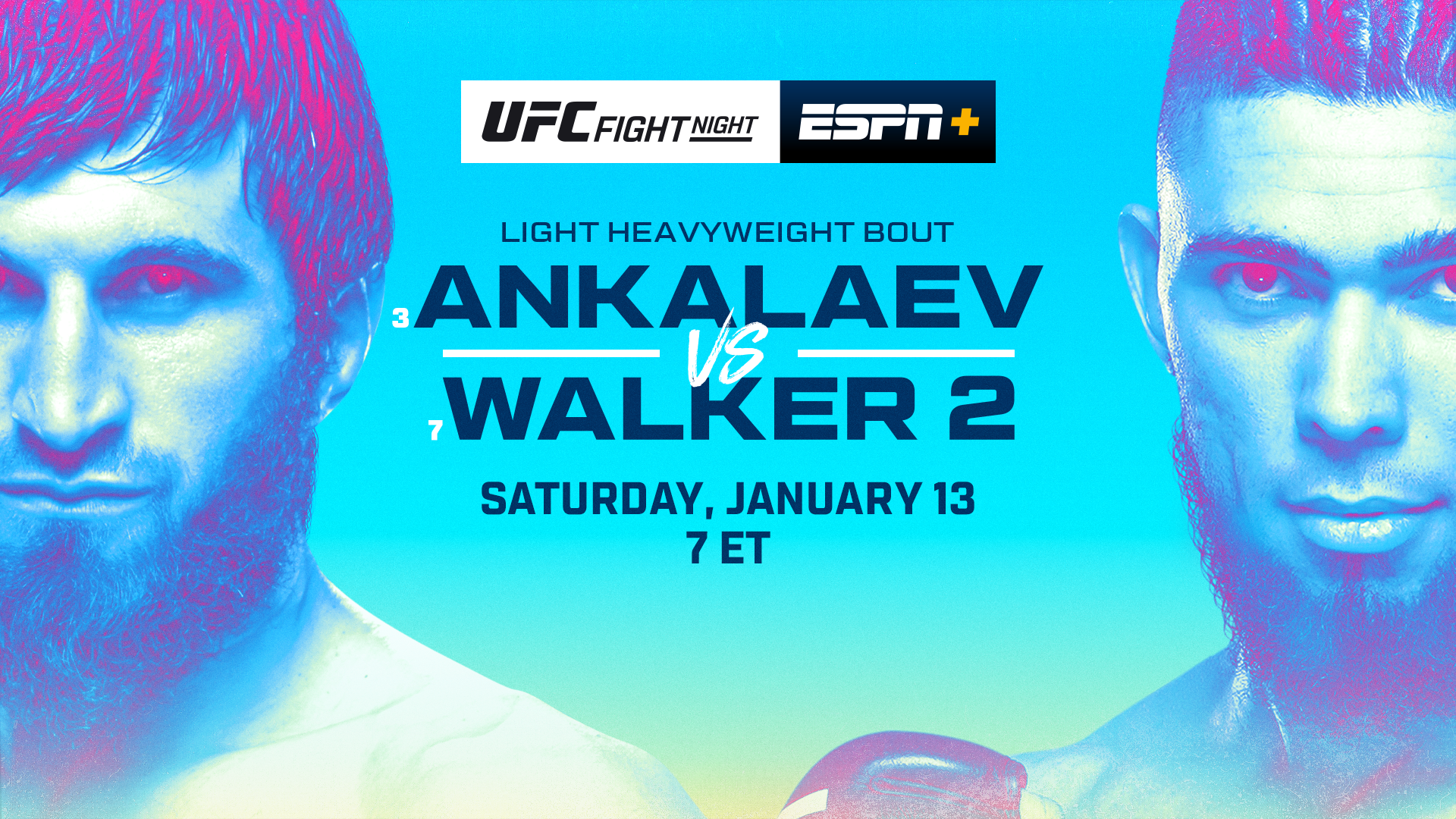 UFC on ESPN+ 92 live results: Magomed Ankalaev vs. Johnny Walker 2
