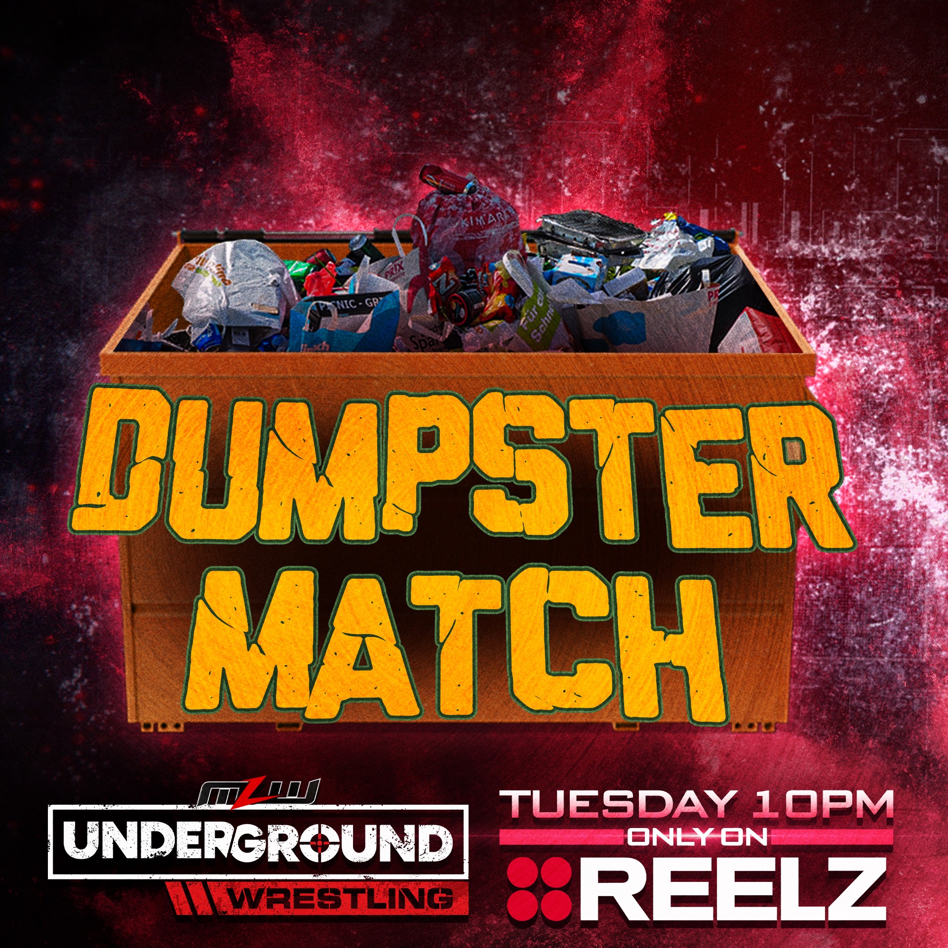 MLW Underground results: Four-way dumpster match