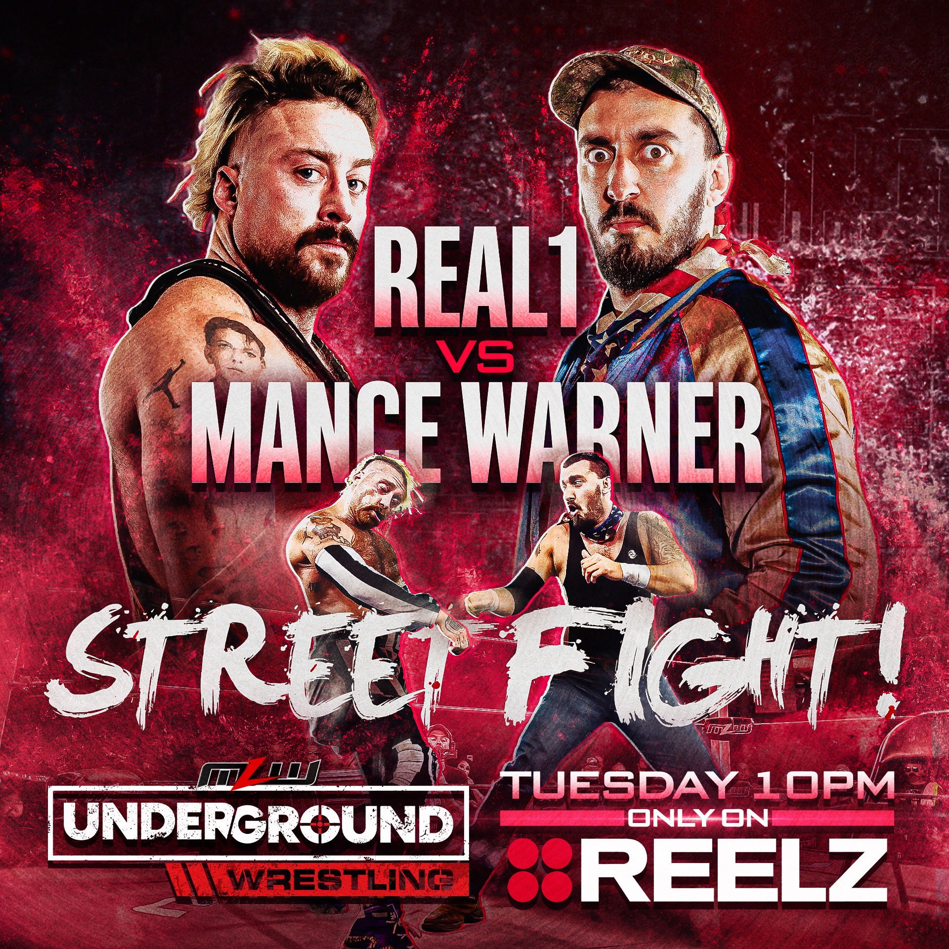 MLW Underground results: Mance Warner vs. Real1 street fight