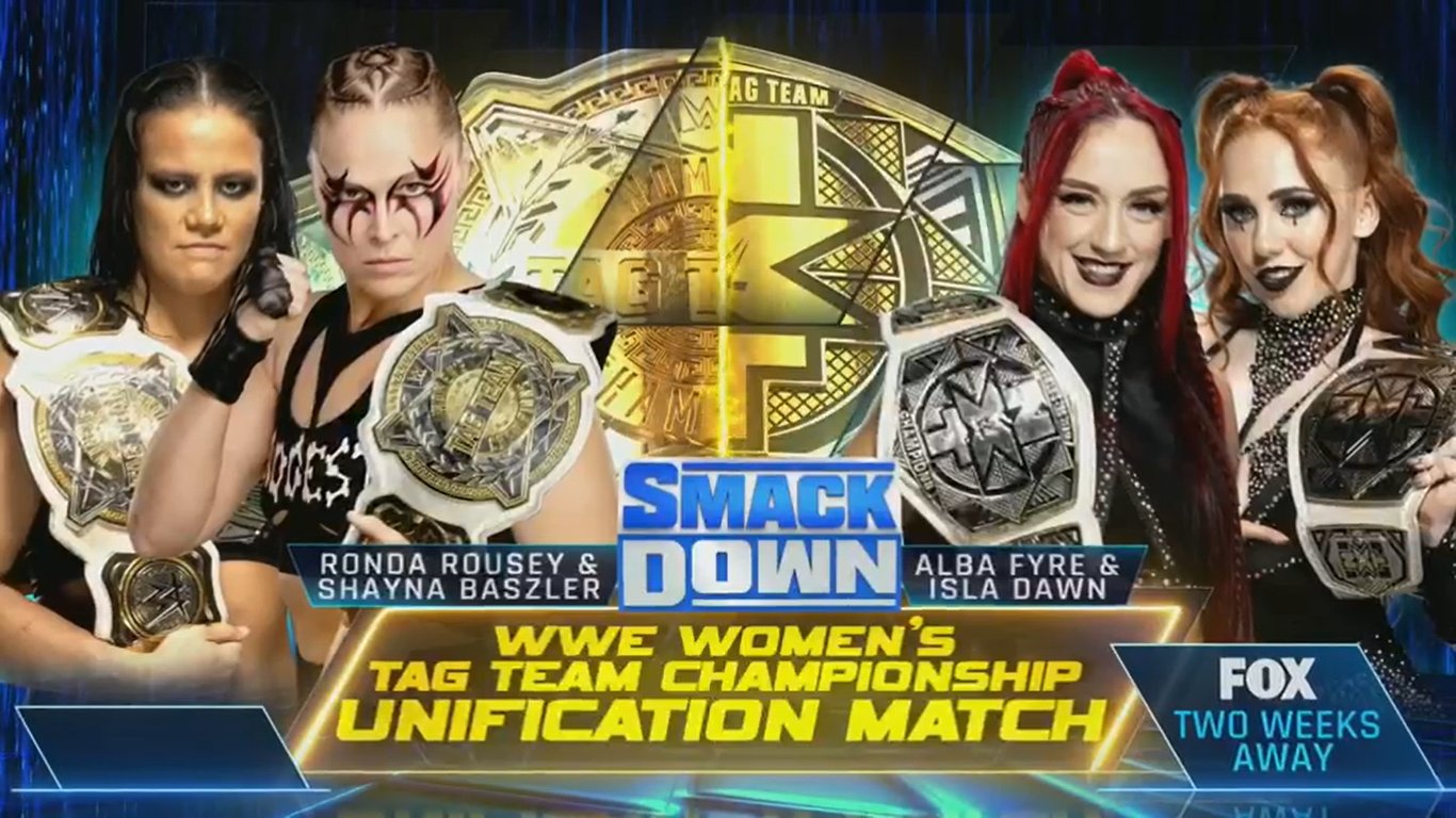 WWE announces Women’s Tag Team title unification match