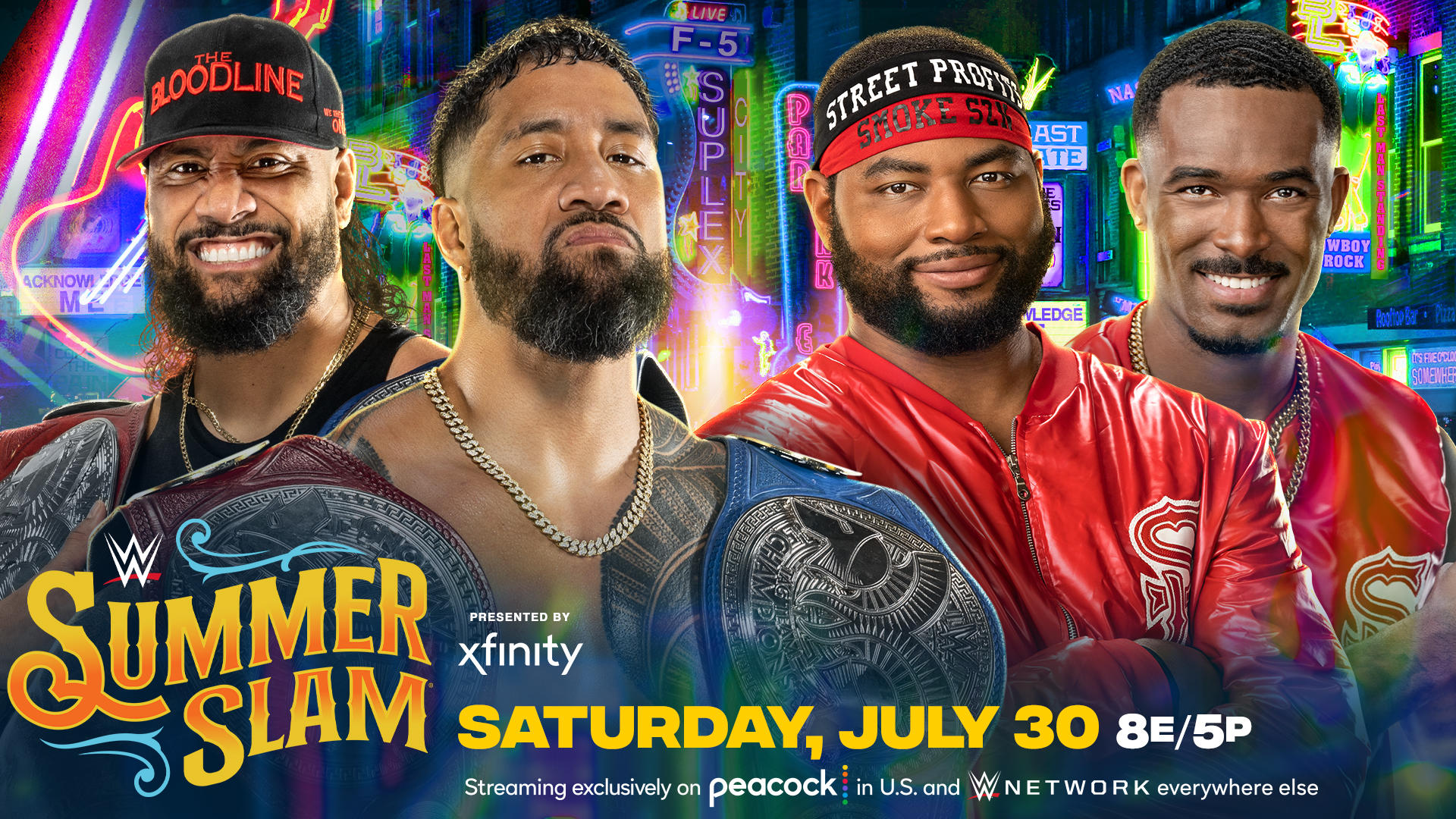 The Usos vs. Street Profits rematch added to WWE SummerSlam