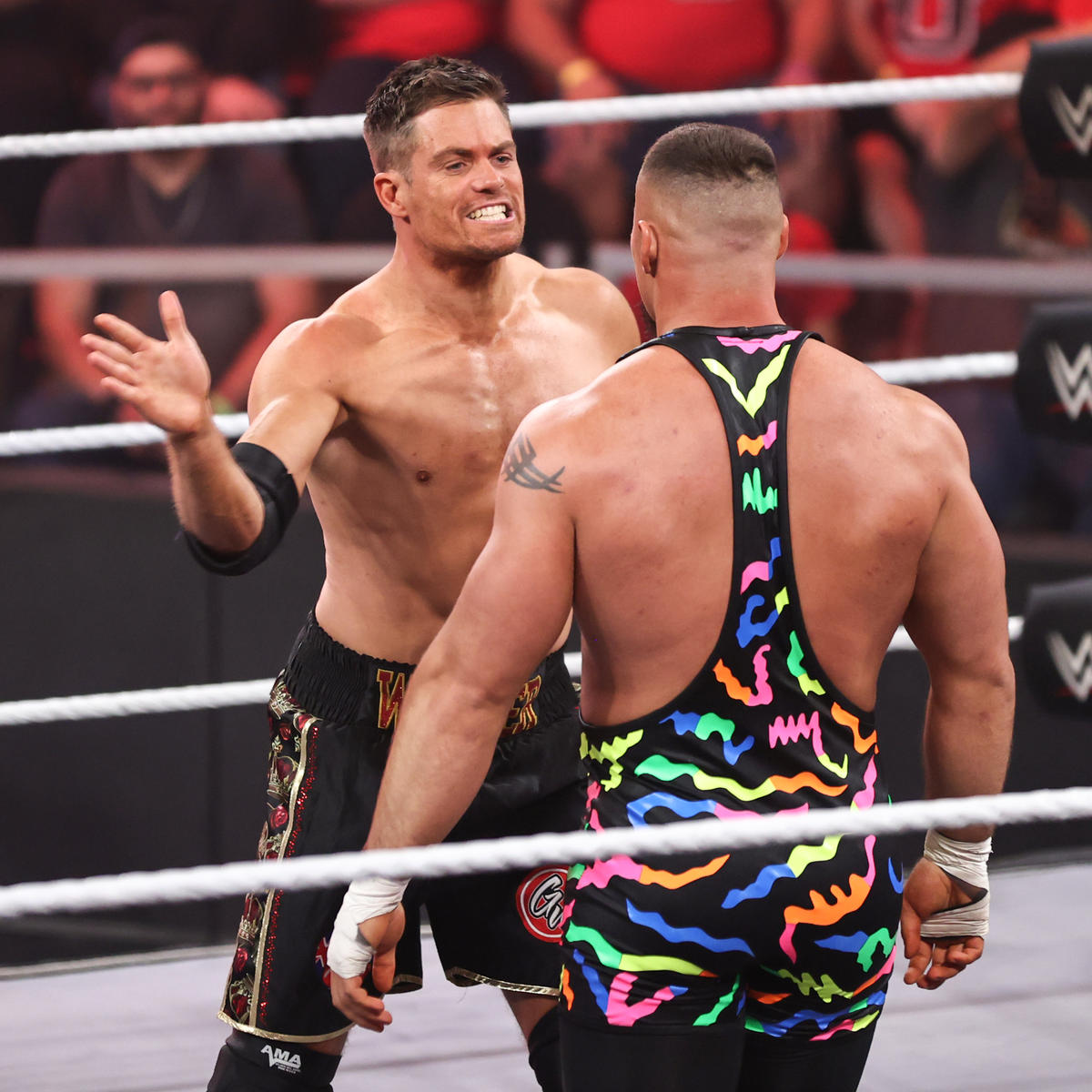 VIDEO: Grayson Waller brawls with Bron Breakker in WWE NXT angle