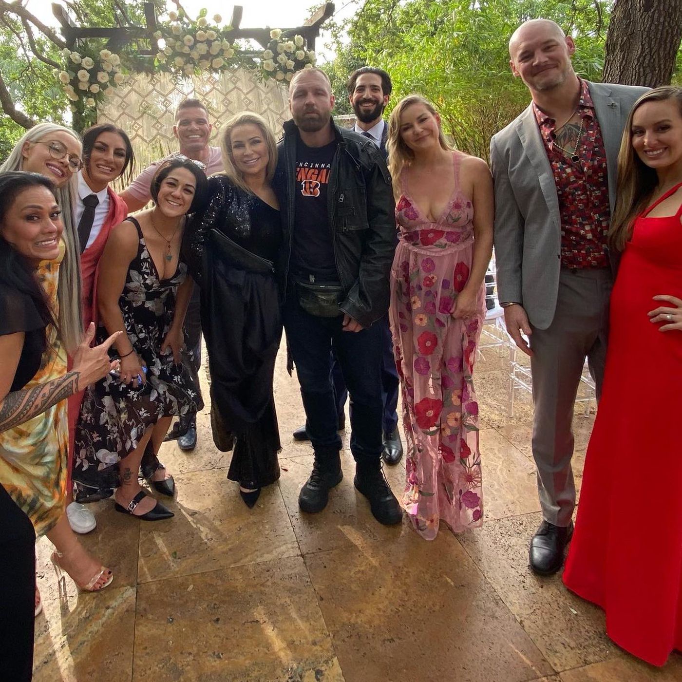 Renee Paquette explains viral Jon Moxley photo from Corey Graves-Carmella wedding