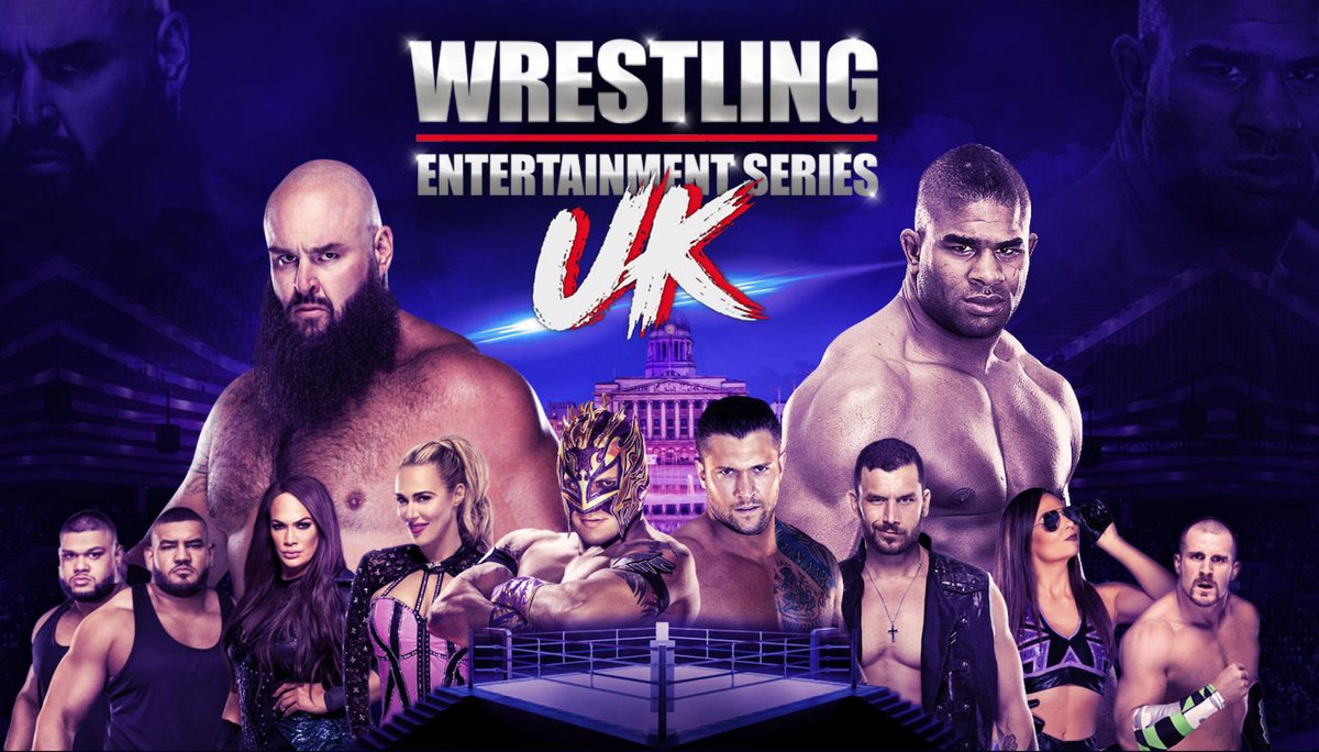 Former WWE stars, Alistair Overeem debut set for Wrestling Entertainment Series launch