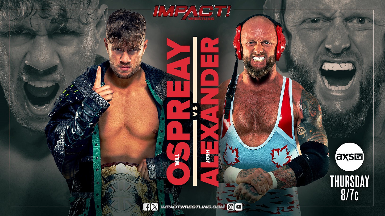 Impact Wrestling live results: Will Ospreay vs. Josh Alexander