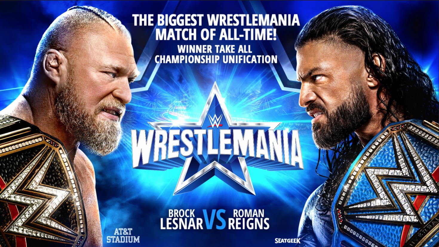 WWE WrestleMania 38 night two live results: Brock Lesnar vs. Roman Reigns
