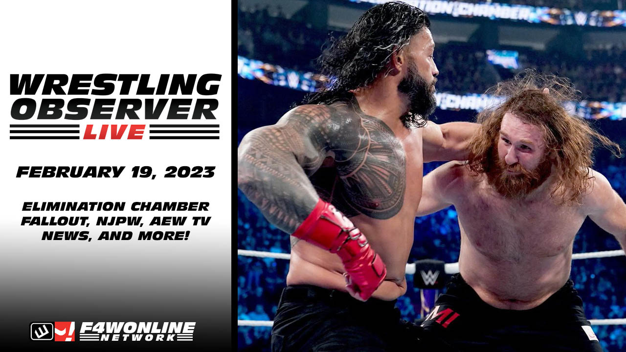 Wrestling Observer Live: WWE Elimination Chamber & NJPW Battle in the Valley fallout