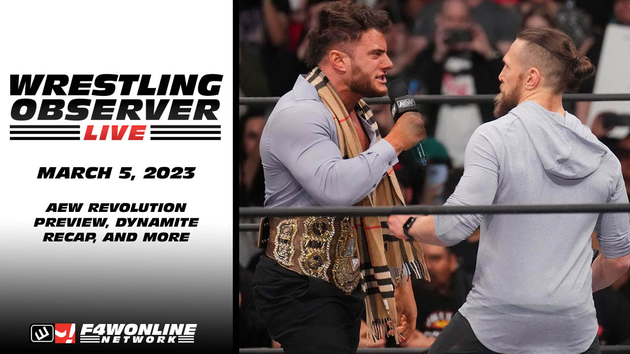 Wrestling Observer Live: AEW Revolution preview