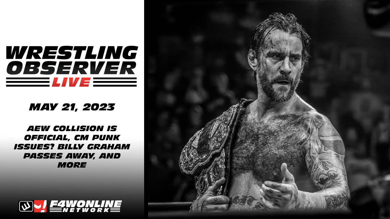 Wrestling Observer Live: AEW Collision is official, but is CM Punk?