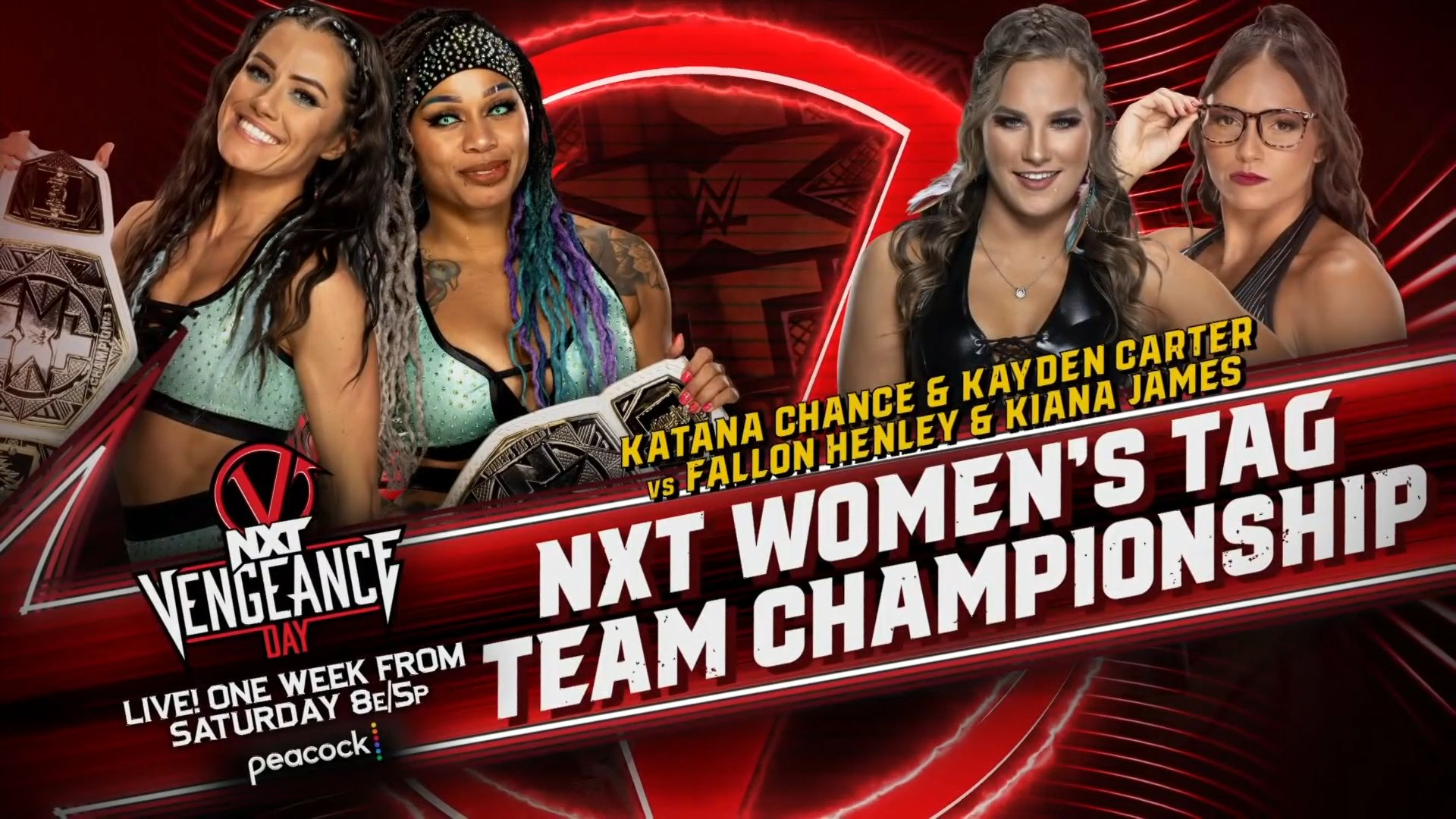 Women’s Tag Team title match added to NXT Vengeance Day
