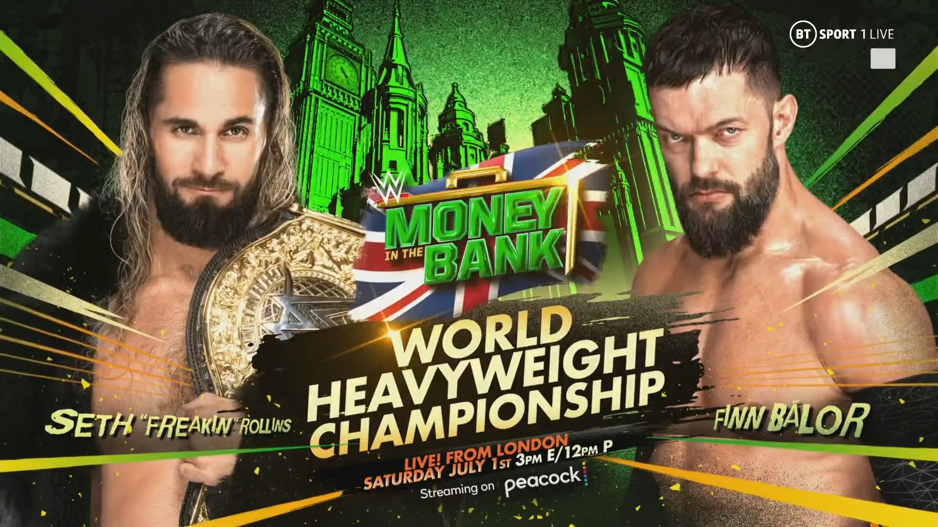 World Heavyweight title match set for WWE Money in the Bank
