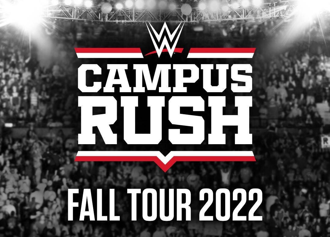 WWE announces eight-stop ‘Campus Rush’ college athlete promotional tour