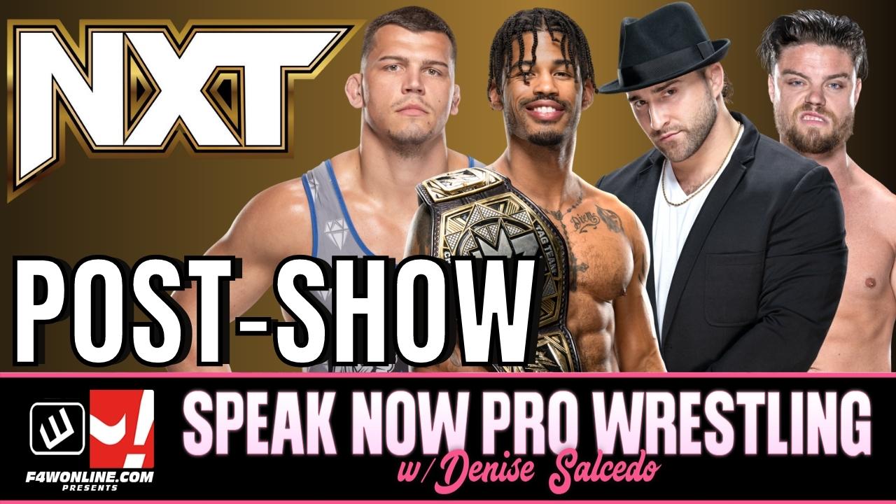 Speak Now: Last WWE NXT of 2022