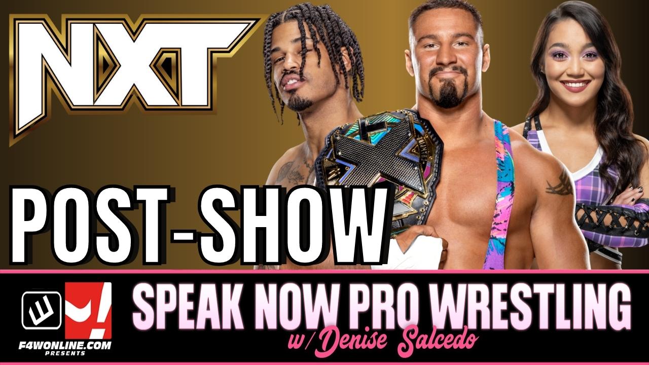 Speak Now: Simone Johnson debut, NXT recap