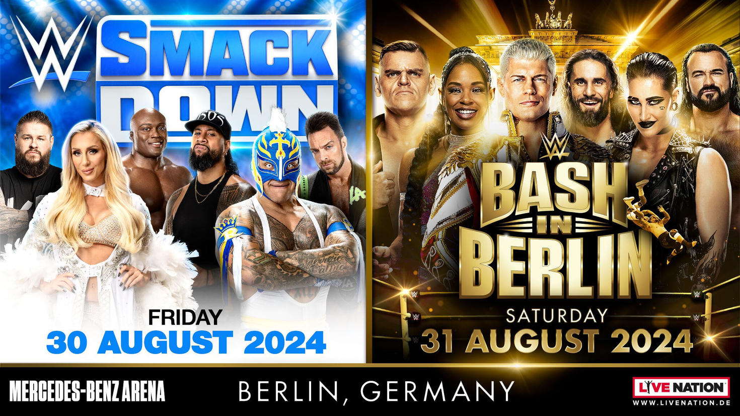 WWE SmackDown to take place from Germany for first time ever