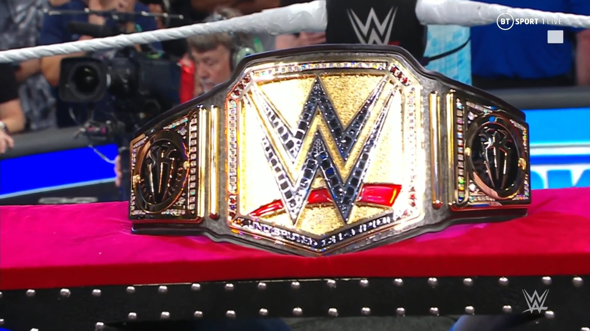 WWE unveils new Undisputed WWE Universal Championship belt