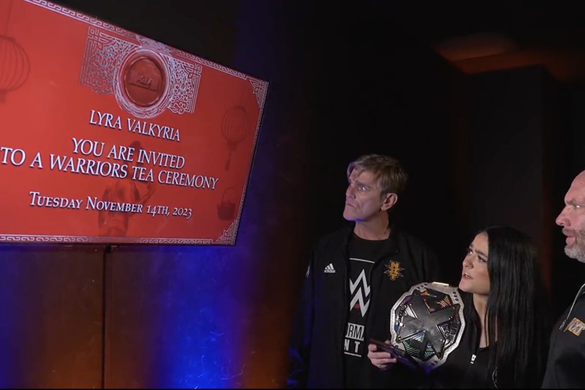 Xia Li confronts Lyra Valkyria on WWE NXT