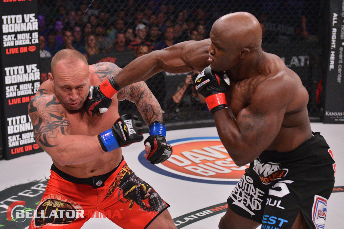 Bellator:  Bobby Lashley vs James Thompson rematch set for November 6th